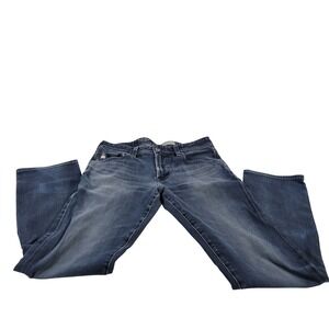 AG Adriano Goldschmied The Matchbox Slim Straight Jeans Men Size 31x31 Dark Wash